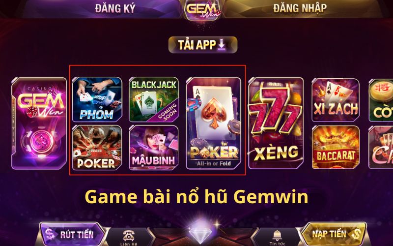 Game bài Gemwin