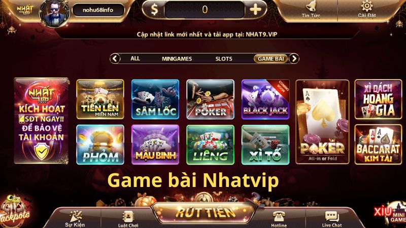 Kho game tại Nhất Vip