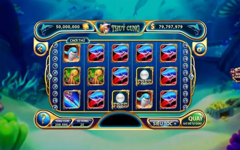 Slot game thủy cung