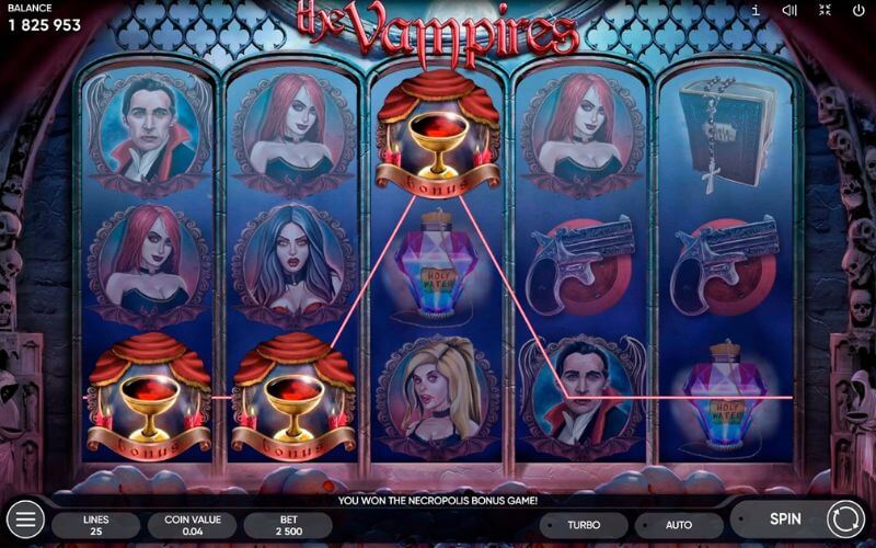 Slot game Vampire