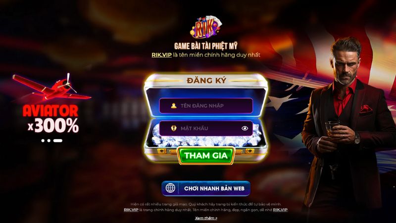 Cổng game bài Rik Vip có uy tín không